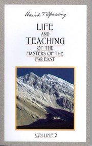 Life and Teaching of the Masters of the Far East (6 Volume Set)